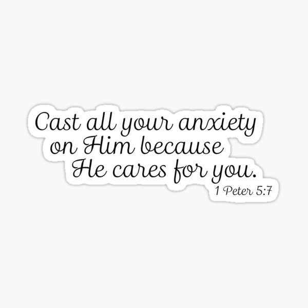Item preview, 1 Peter 5:7 designed and sold by Simply  Sarah.
