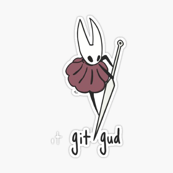 Hornet Git Gud Sticker — Brylliant Design
