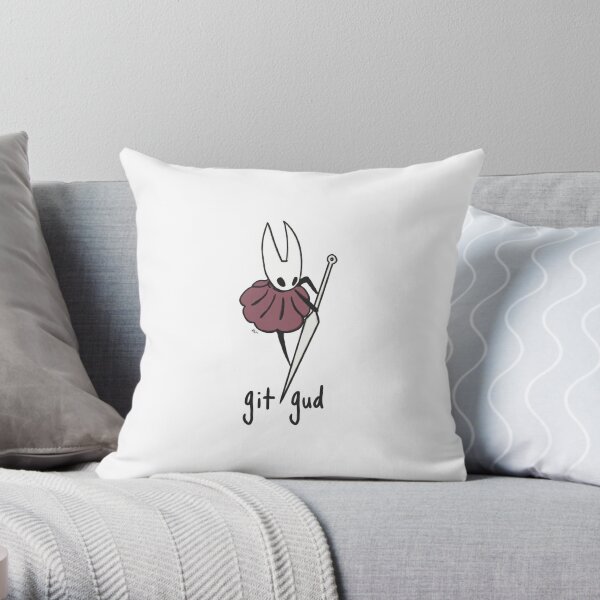 hornet git gud Throw Pillow