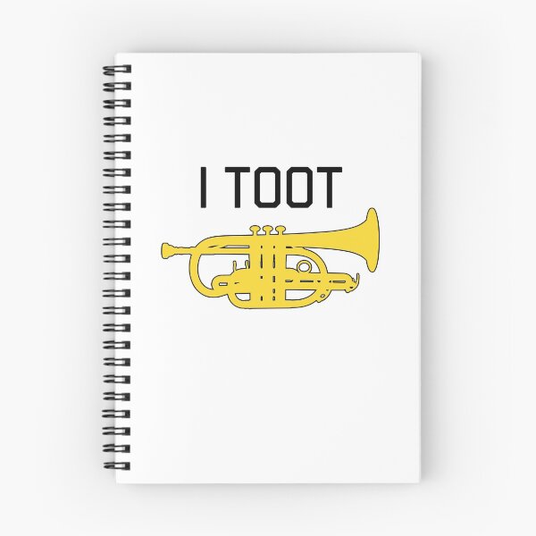 Item preview, Cornet - I TOOT - Funny trumpet gift / Funny cornet gift designed and sold by HEJAshirts.