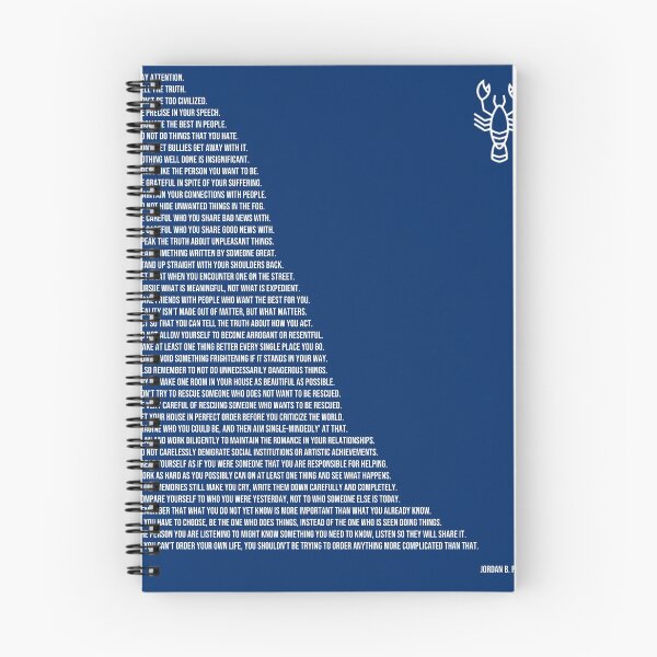 Item preview, Jordan B Peterson's Rules -- Blue designed and sold by bjames1.