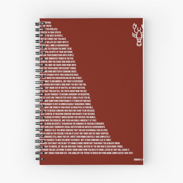 Item preview, Jordan B Peterson's Rules -- Red designed and sold by bjames1.