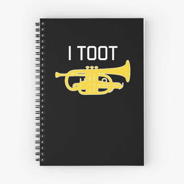 Item preview, Cornet - I TOOT - Funny trumpet gift / Funny cornet gift designed and sold by HEJAshirts.