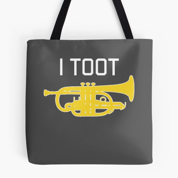 Item preview, Cornet - I TOOT - Funny trumpet gift / Funny cornet gift designed and sold by HEJAshirts.