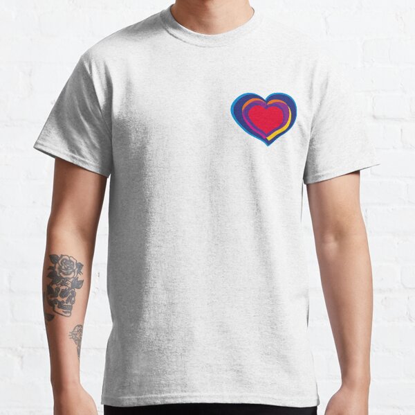 Hearth in rainbow colors Classic T-Shirt