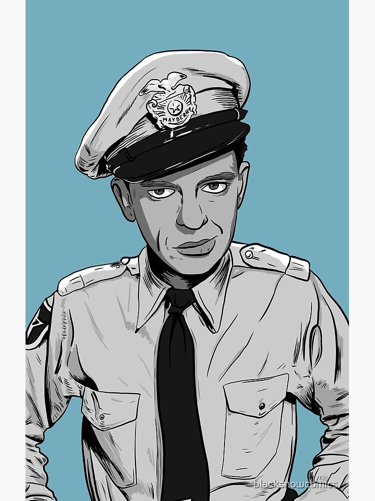 Barney Fife Poster By Blacksnowcomics Redbubble