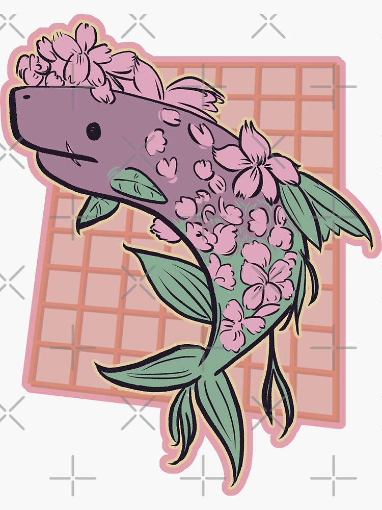 Floral Shark by glemiarts