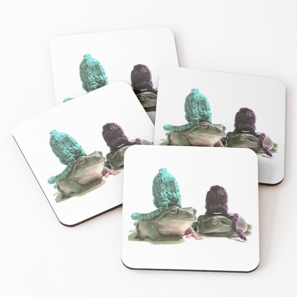 Item preview, Mike and Leo with Hats! designed and sold by whitestreefrogs.