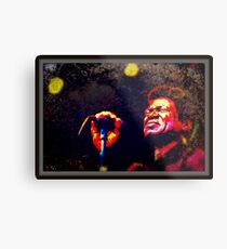 Big Bradley Blues Blown Back Metal Print