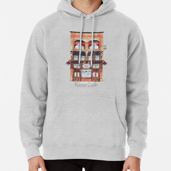 Raven Facade Pullover Hoodie