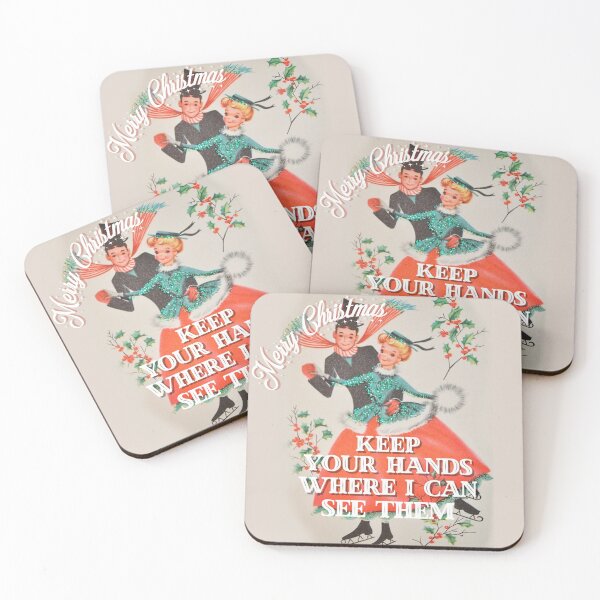 Item preview, Merry Christmas - keep your hands where I can see  them designed and sold by AngieFadel.