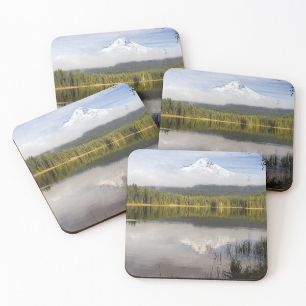 Item preview, Mt. Hood from Trillium Lake, Fall designed and sold by AvocaSpring.