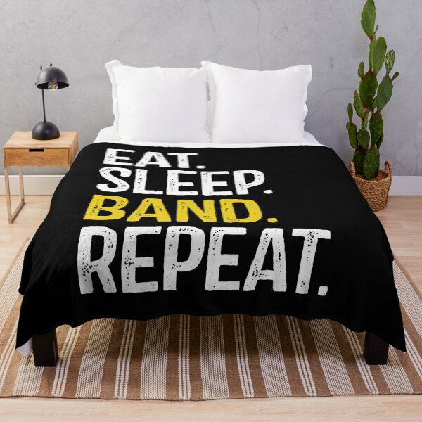 Item preview, Eat Sleep Band Repeat designed and sold by itsHoneytree.