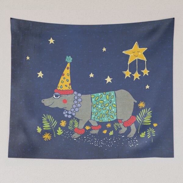 Item preview, Party Hippo designed and sold by Jacqueline Hurd.
