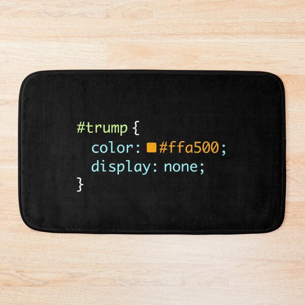 Item preview, Web Design Anti Trump Funny CSS Programmer Developer Gift designed and sold by mindeverykind.