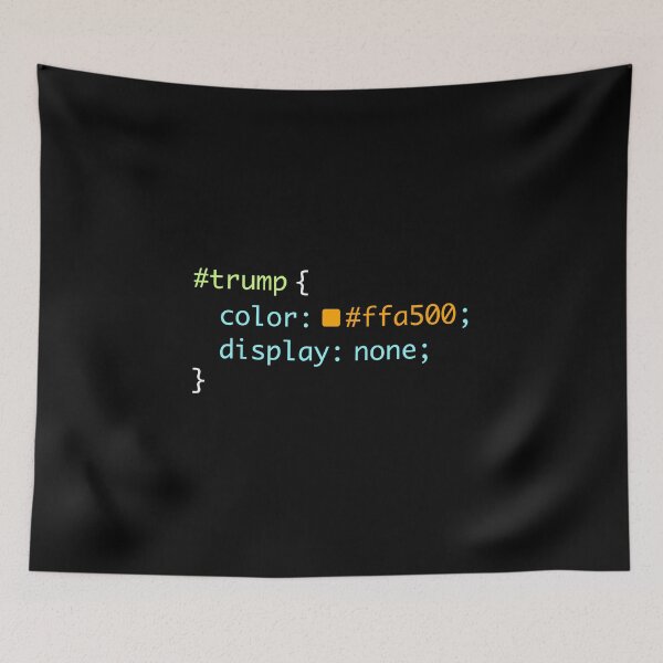 Artikelvorschau, Webdesign Anti-Trumpf Lustiges CSS-Programmierer-Entwicklergeschenk entworfen und verkauft von mindeverykind.