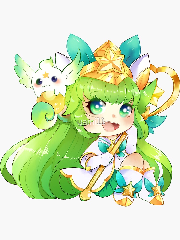 "Star Guardian Lulu" Sticker by yami11 Redbubble