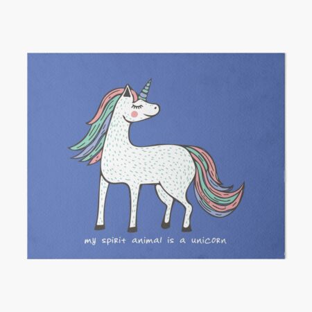 Item preview, My spirit animal is a unicorn designed and sold by Jacqueline Hurd.