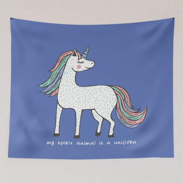 Item preview, My spirit animal is a unicorn designed and sold by Jacqueline Hurd.