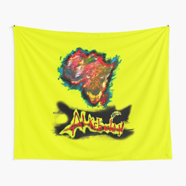 Alkebulan Africa Lion Tapestry