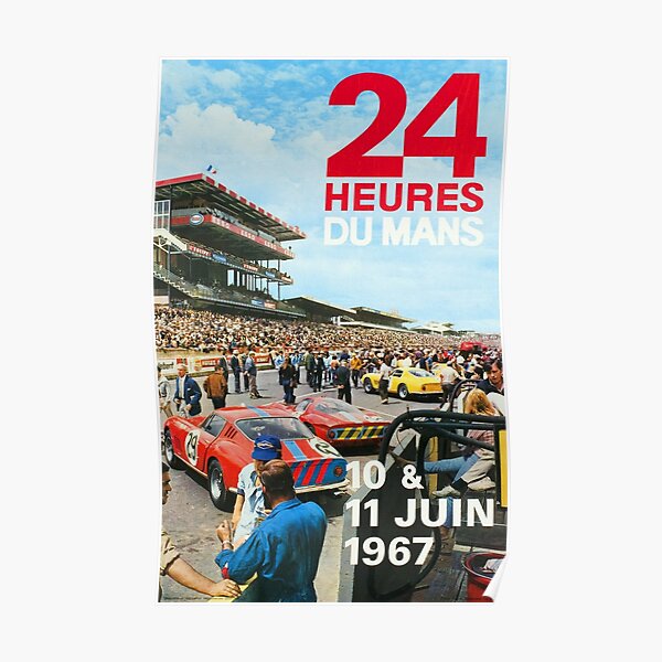 Le Mans - 24h -1967 Poster