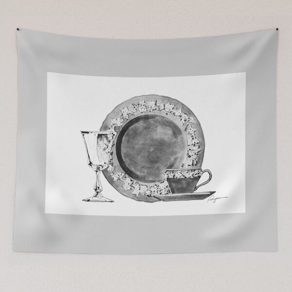 Item preview, Place Setting Ink Wash by Larry Simpson designed and sold by simpson92.