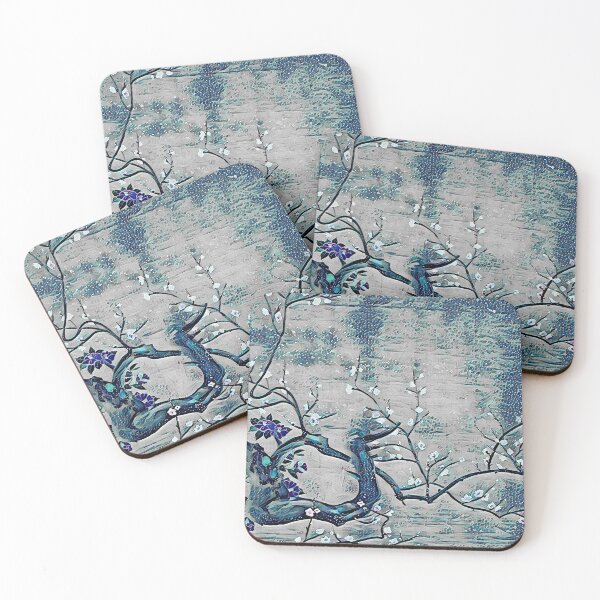 Item preview, Neon Blossoms of the Snowing Seascape designed and sold by Alyxandre.