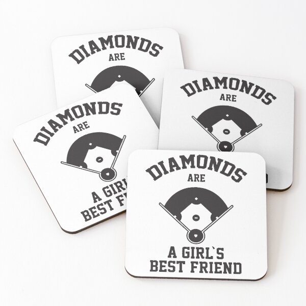 Item preview, Diamonds Are a Girls Best Friend  designed and sold by MoreAwesomeTees.