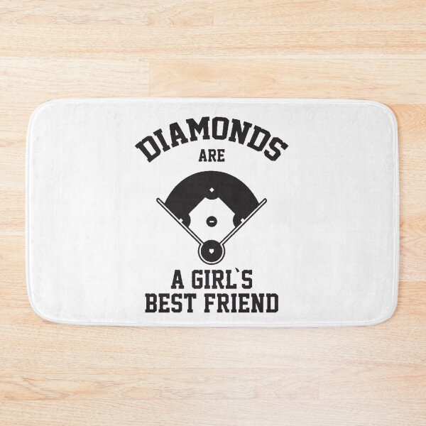 Item preview, Diamonds Are a Girls Best Friend  designed and sold by MoreAwesomeTees.