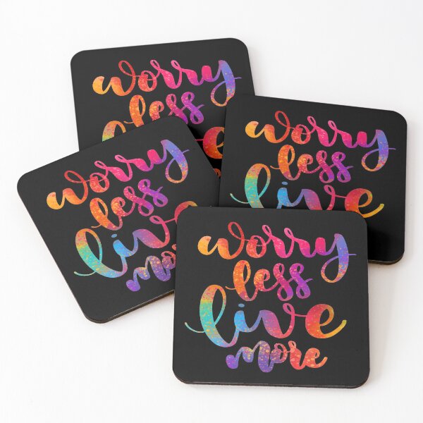 Item preview, worry less live more designed and sold by MallsD.