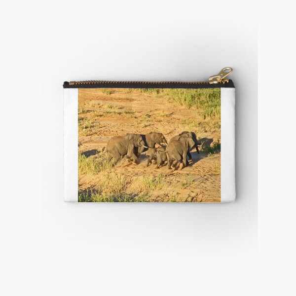 Item preview, Frightened elephants designed and sold by Margaret  Hyde.