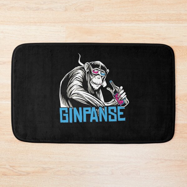 Item preview, Cool chimpanzee with gin and cigarette designed and sold by altinvest.