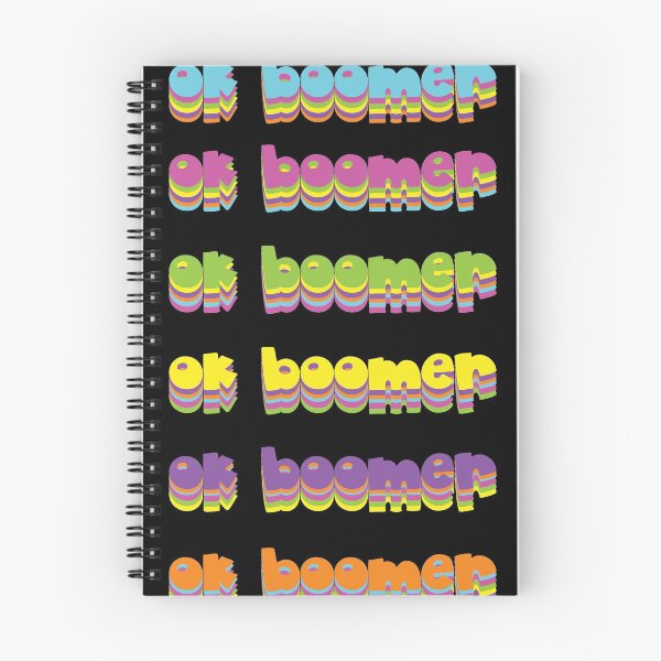 Aperçu de l'œuvre Neon Ok Boomer créée et vendue par AprilSLDesigns.