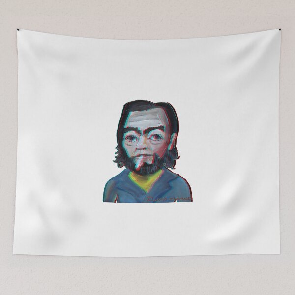 Item preview, Julio Cortazar portrait 3d designed and sold by Diego Manuel Rodriguez.