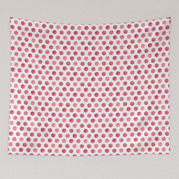 Item preview, Cute red watercolour polka dot designed and sold by maryannacher.