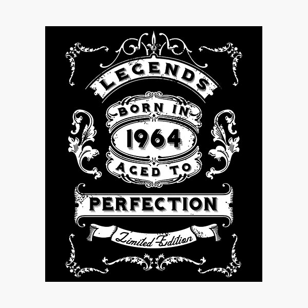 Item preview, Legends Born in 1964 designed and sold by Bambobox.