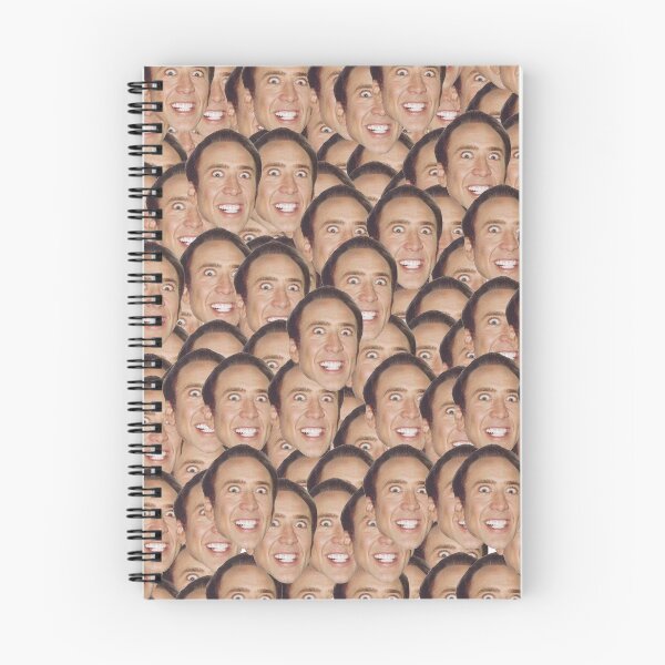 Item preview, Nicolas Cage Meme designed and sold by MikiMikibo.