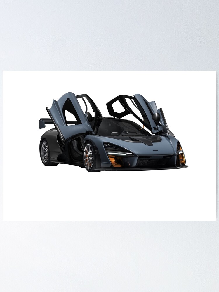 Alternate view of mc laren Poster