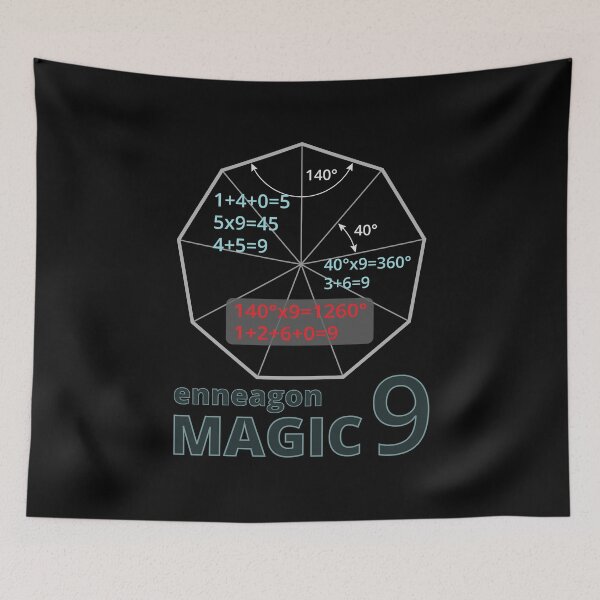 Item preview, Magic 9 (enneagon) designed and sold by tuzlay.