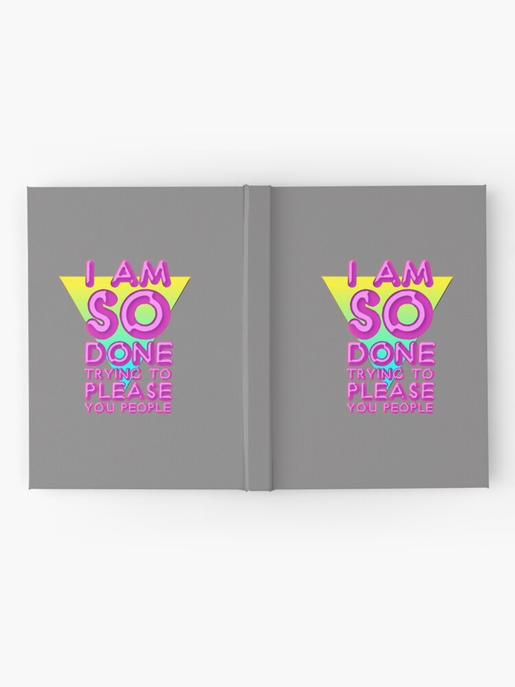 Alternate view of Meh. I'm doin' it my way from here on out. Hardcover Journal