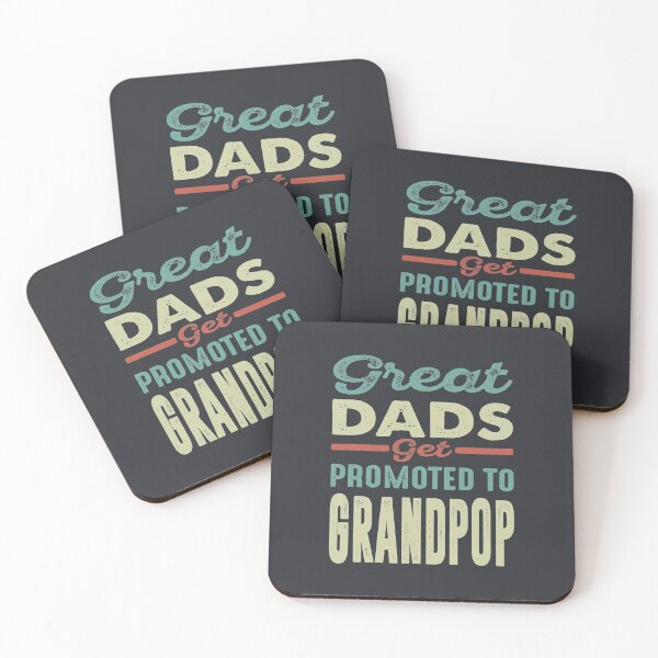Item preview, Great Dads Get Promoted To Grandpop Grandpa Gift Men designed and sold by cidolopez.