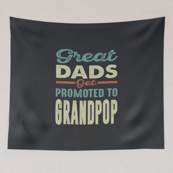 Item preview, Great Dads Get Promoted To Grandpop Grandpa Gift Men designed and sold by cidolopez.