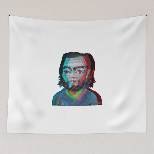 Item preview, Julio Cortazar portrait 3d designed and sold by Diego Manuel Rodriguez.