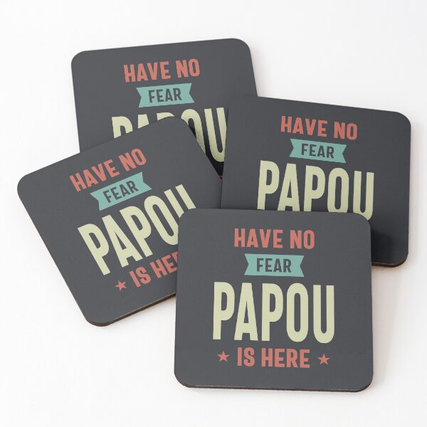 Item preview, Have No Fear Papou Is Here Grandpa Funny Men Gift  designed and sold by cidolopez.