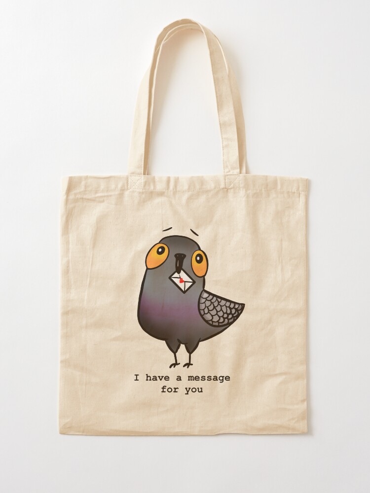 tote bag message