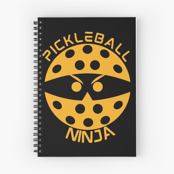 Item preview, Pickleball Ninja - yellow on black designed and sold by EvieWoj.