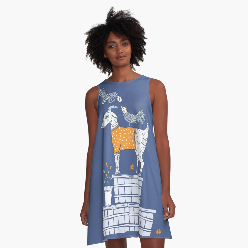 Item preview, A-Line Dress designed and sold by JMHurd.