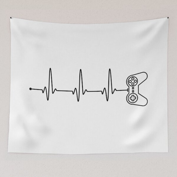 Item preview, Funny Gamer Heartbeat Pulse designed and sold by goodspy.