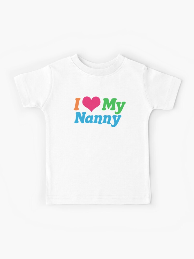 I love my nanny 2024 onesie