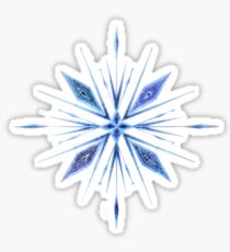 Frozen snowflake Sticker